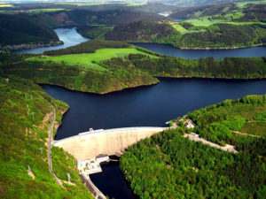 barrage Hohenwarte thuringe construit entre 1936 et 1942